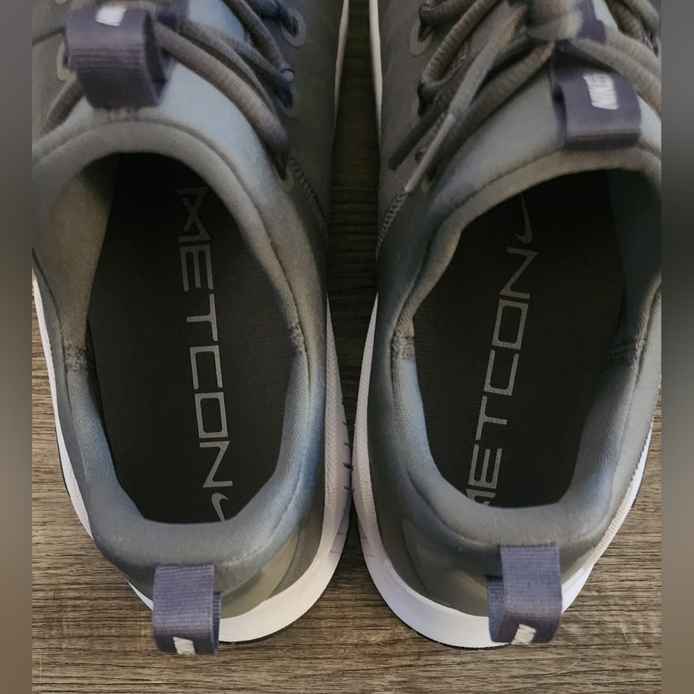 **NEW** Nike Free Metcon 6 TB Size 12 Gunsmoke Grey Gray Black White Men's Mens - Picture 6 of 11
